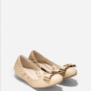 Cole Haan Emory Quilted Bow Ballet Flat